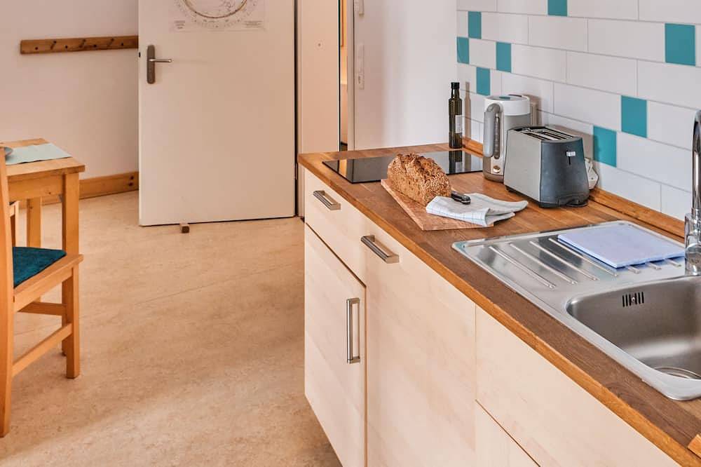 Zweibettzimmer 4 - türkis - Urlaub auf dem Biohof in Schwerin, Schweriner See