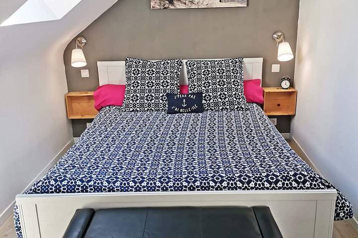 Ganze Wohnung, Helle Maisonette-Wohnung in Belle Ile en Mer in Le Palais, Côte des Mégalithes