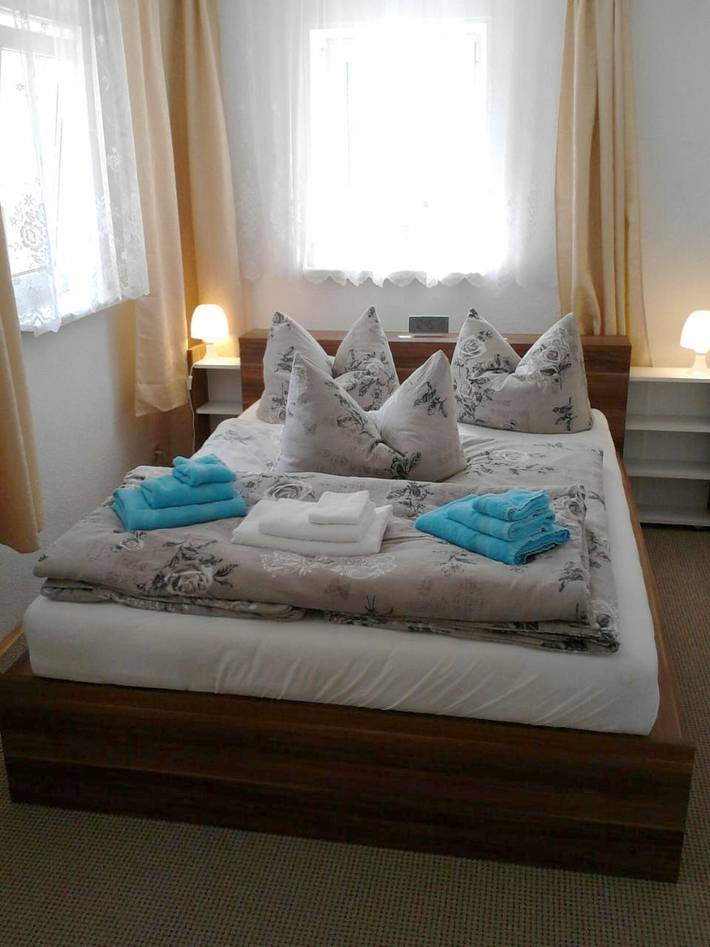 Ferienwohnung für 4 Personen, mit Garten und Ausblick, mit Haustier in Rathmannsdorf - 4