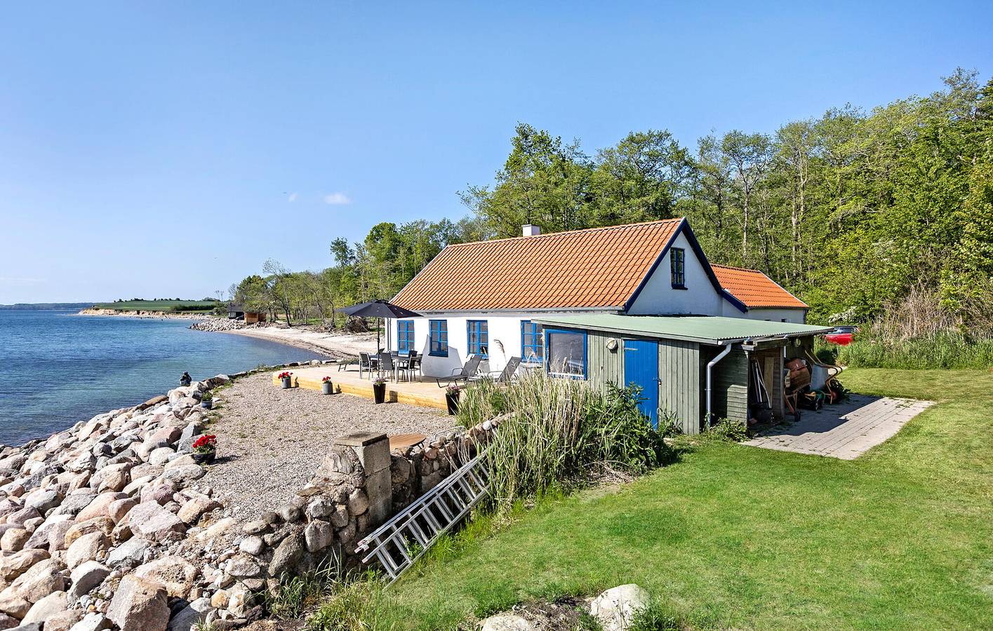Ferienhaus für 6 Personen mit Terrasse in Broager, Flensburger Förde (Dänemark)