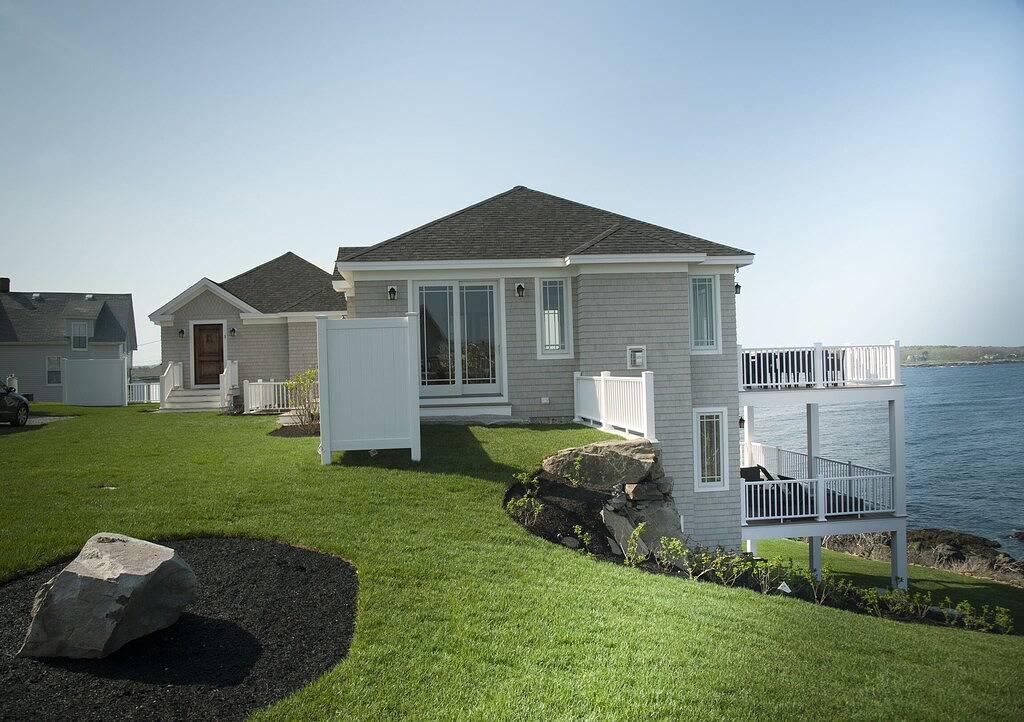 Brandneu mit erstaunlich freiem Blick auf das Meer 3 Schlafzimmer 2. 5 Bäder in York Beach, Cape Neddick