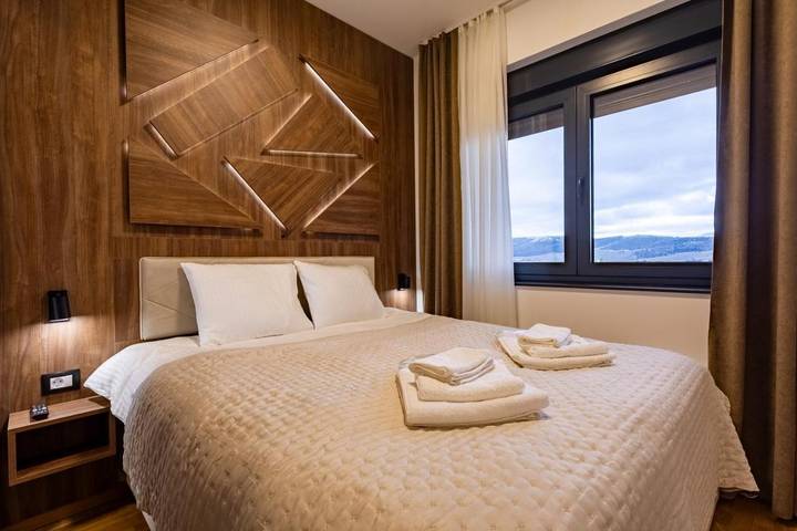 Appartement de vacances pour 4 personnes, avec terrasse et vue