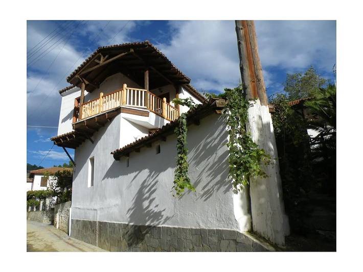 Ferienhaus für 4 Personen, mit Balkon und Terrasse sowie Sauna