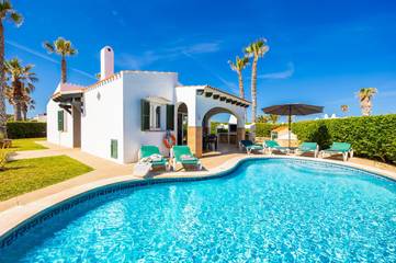 Villa in Ciutadella, Coast of Menorca für 6 