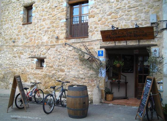 Casa de huéspuedes para 2 personas, con vistas en Cretas
