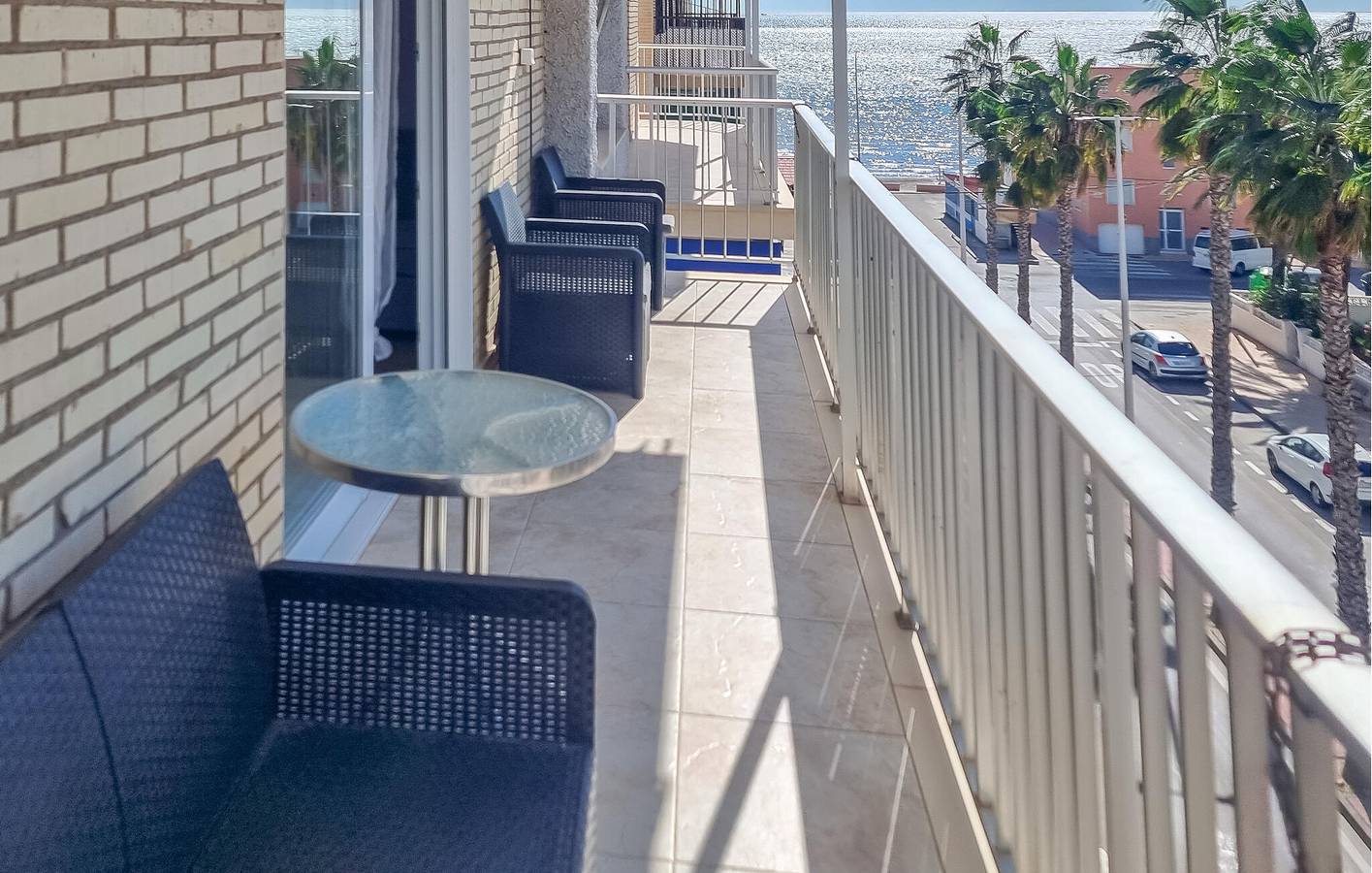 Appartement de vacances entier, Appartement avec vue sur la mer, climatisation et WiFi in Gran Playa, Santa Pola