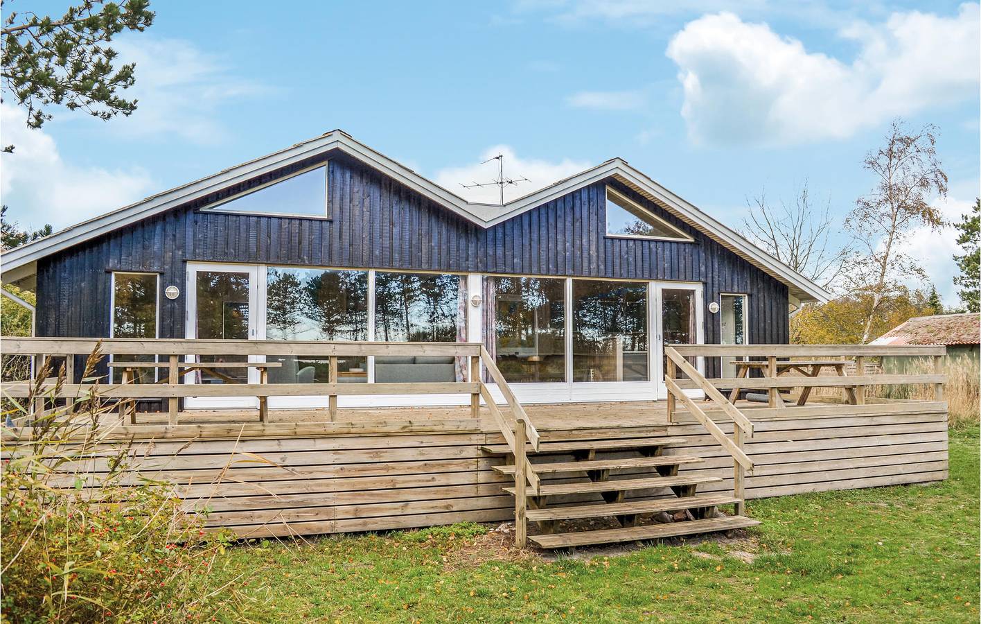Ferienhaus für 10 Personen mit Terrasse in Øerne, Ebeltoft