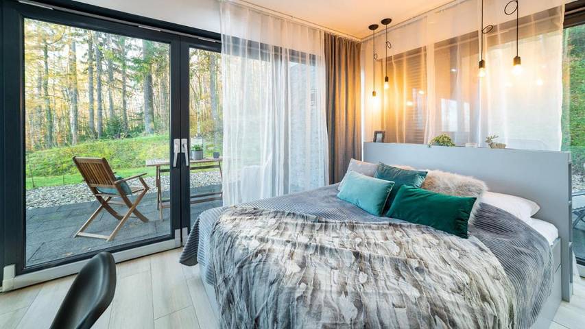 Apartament wakacyjny dla 2 osób, z sauna i taras oraz jacuzzi i basen w Karpacz