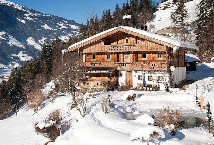 Ferienhaus für 2 Personen, mit Garten und Ausblick sowie Terrasse und Sauna, mit Haustier im Zillertal - 2