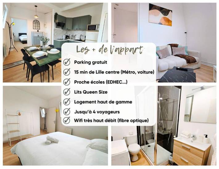 Gîte pour 4 personnes, avec vue à Croix (homonymie) - 2