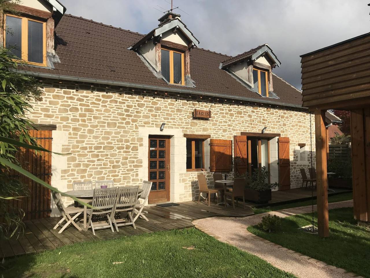 Eagles in Saint-Ouen-en-Brie, Seine-et-Marne