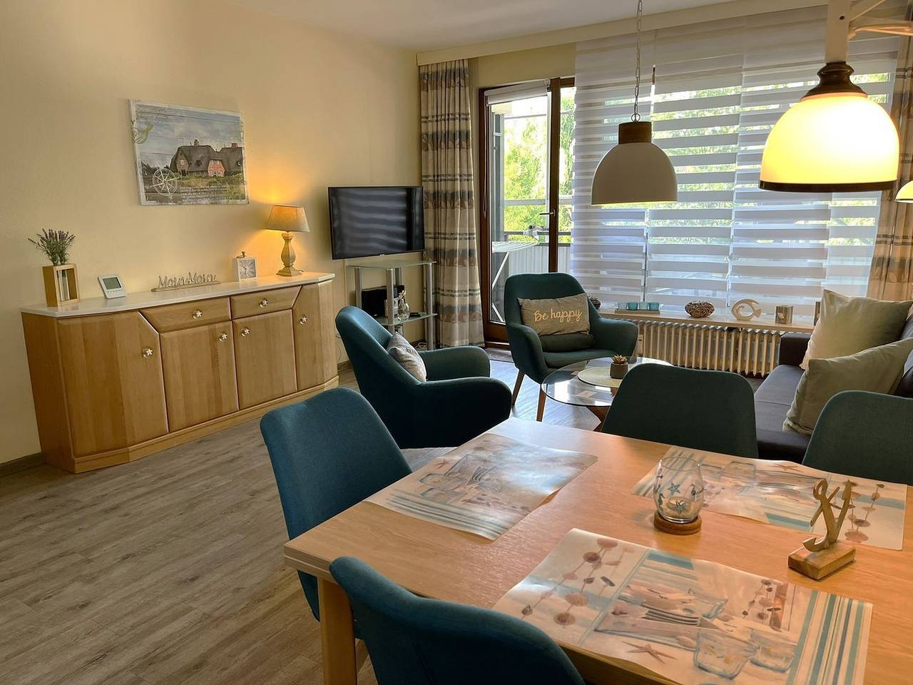 Ganze Wohnung, Wohnung Meeresflüstern: in bester Lage. Zentrum, Hafen, Bummelmeile in der Nähe in Hafen Büsum, Büsum