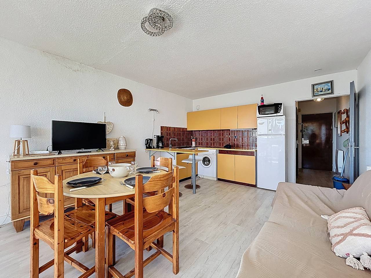 Appartement entier, Appartement T2 en front de mer avec terrasse et parking à Argelès-sur-Mer in Côte Vermeille, Argelès-sur-Mer