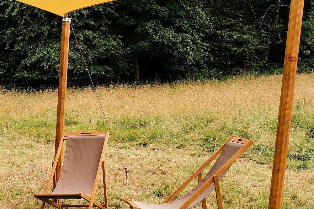 Unique glamping getaway in Morpeth, Northumberland