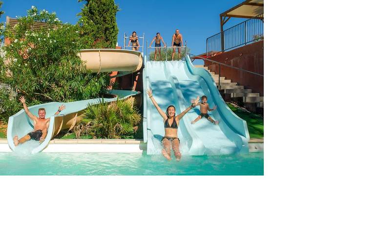 Mobil home pour 6 personnes, avec jardin ainsi que terrasse et vue, animaux acceptés à Vallon-Pont-d'Arc - 3