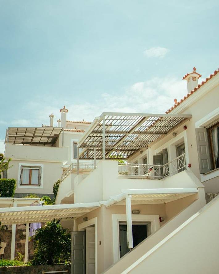 Ferienhaus für 2 Personen, mit Pool und Kinderpool sowie Ausblick und Garten in Petra (Griechenland) - 3