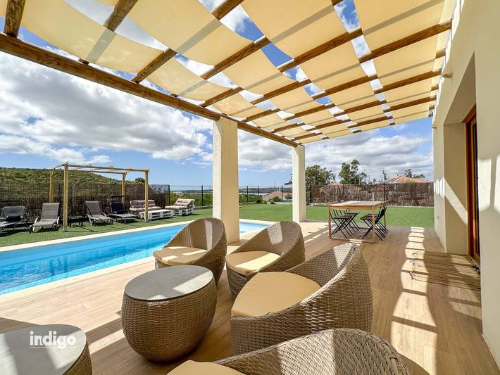 Casa de férias para 6 pessoas, com Terraço e Jardim em Urbanizacion Costa Esuri