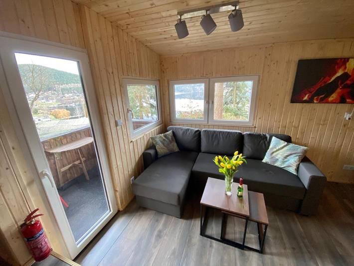 Ferienhaus für 4 Personen, mit Seeblick und Garten sowie Ausblick, mit Haustier in Unterwellenborn - 4