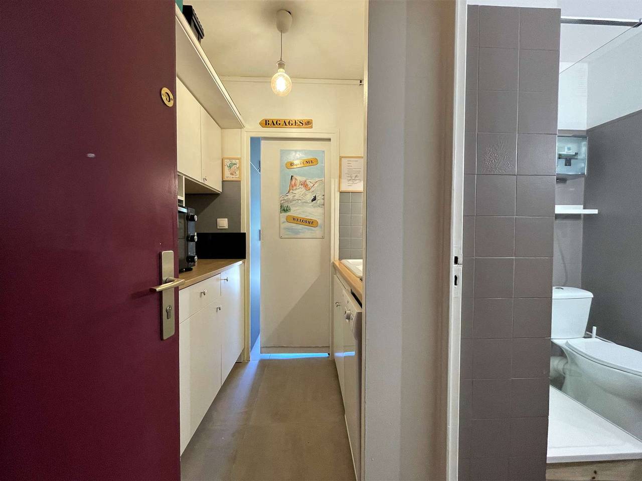 Ganze Wohnung, Komfort-Studio, 4 Pers, pistennah, Wifi, Parkplatz in Saint-Étienne-en-Dévoluy, Le Dévoluy