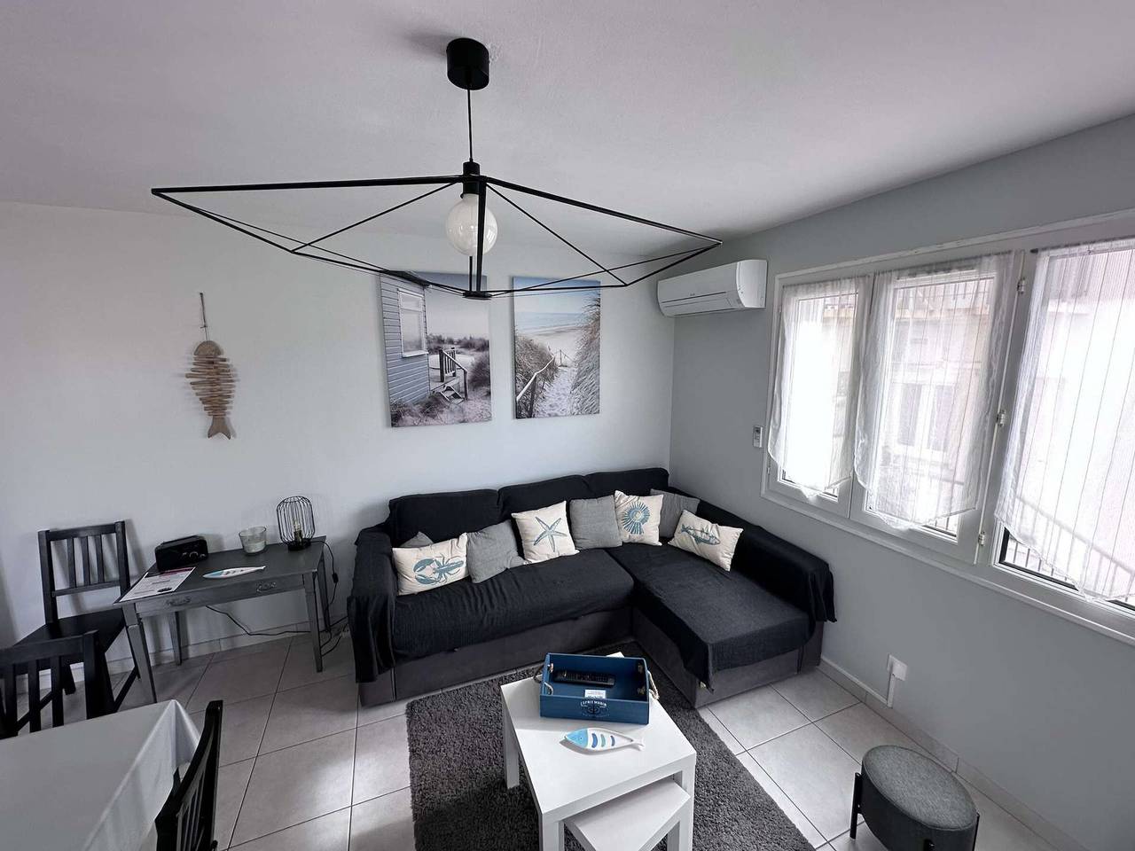 Apartamento entero, Luminoso Apartamento T3 Cercano al Centro - 3 Estrellas, Clima in Balaruc-les-Bains, Costa mediterránea (Francia)