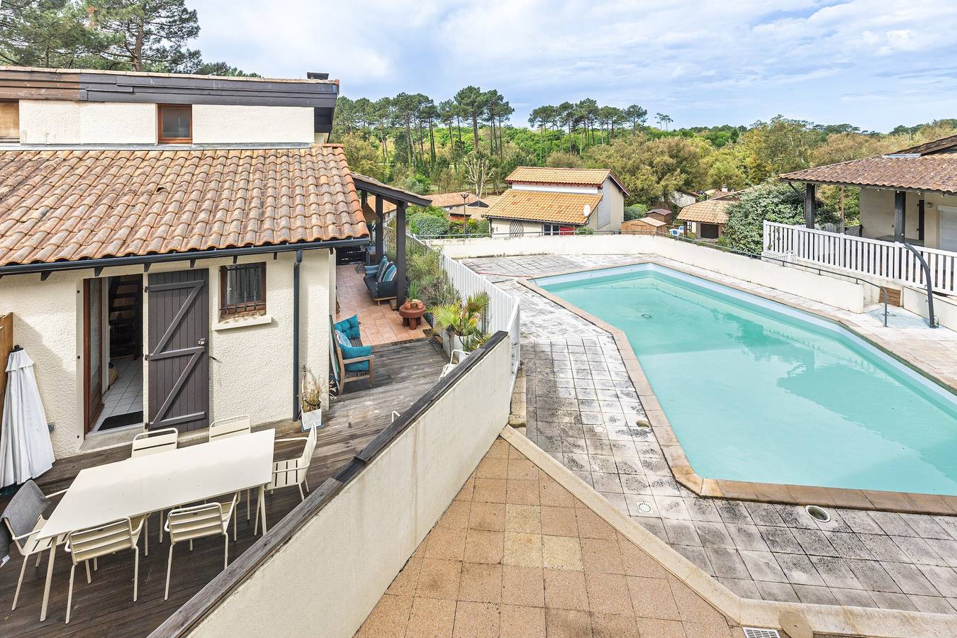 Zwischen Strand und Natur: Ferienhaus mit Pool in Moliets-et-Maa, Côte d’Argent