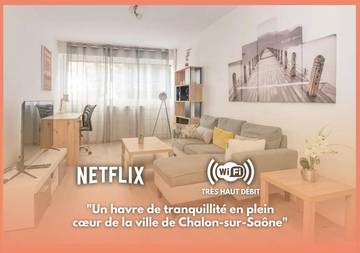 Gîte pour 2 personnes, animaux acceptés à Chalon-sur-Saône