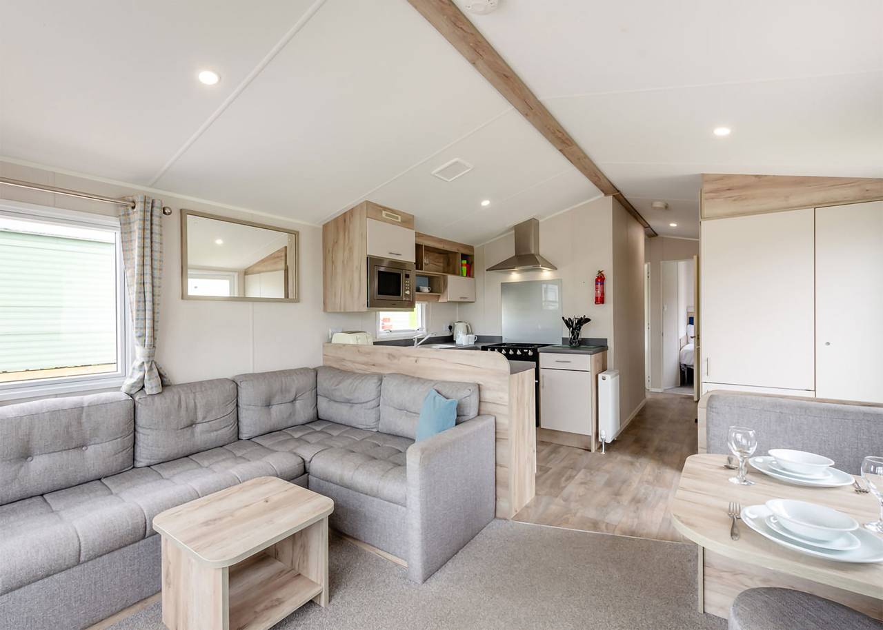 Silver 3 Bedroom Caravan, Sleeps 8 P in St. Helens, Isle of Wight