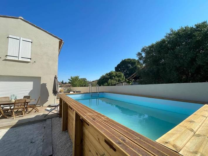 Location de vacances pour 8 personnes, avec piscine à Saint-Étienne-du-Grès - 3