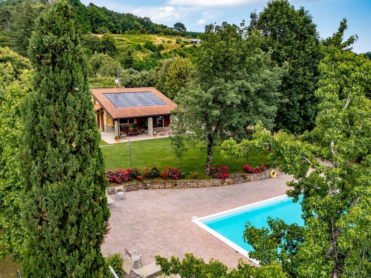 Vakantiehuis in Toscane met Zwembad & Olijfbomen in Massa e Cozzile, Provincie Pistoia