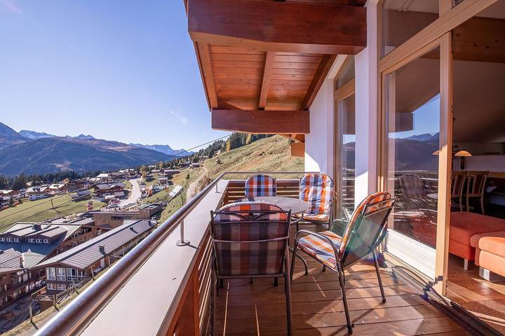 Vakantieappartement voor 8 personen, met Balkon en Sauna in Königsleiten