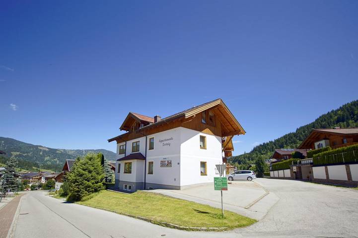 Geheel vakantieappartement, App/2 slaapkamers/douche, wc in Flachau, Ski Amadé