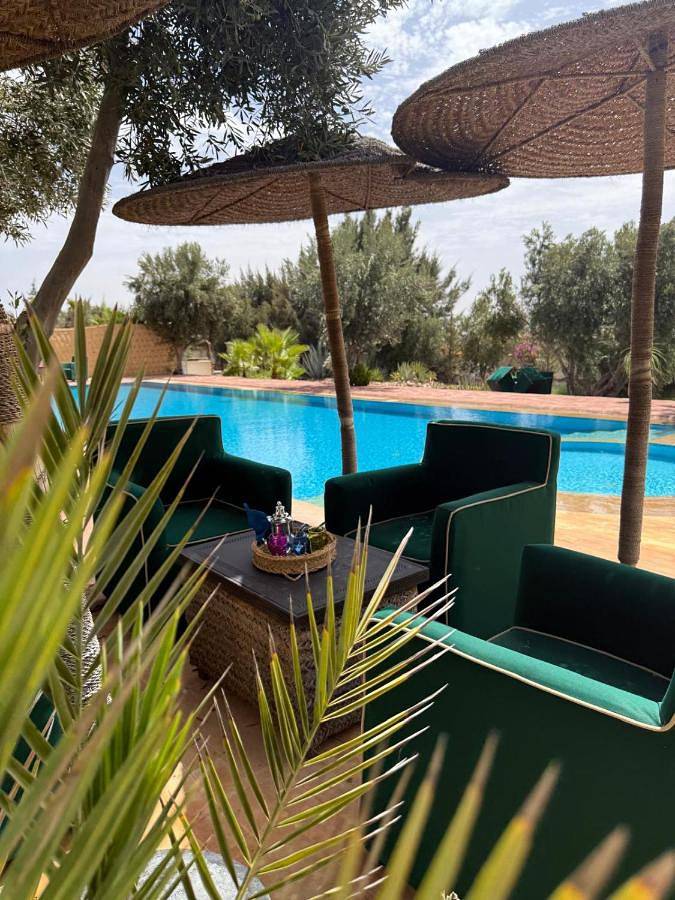 Maison d’hôte pour 2 personnes, avec jardin et vue ainsi que terrasse et piscine dans Sidi Kaouki - 4