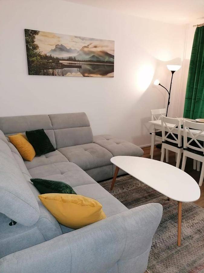 Apartament wakacyjny dla 4 osób, z balkon i widok, zwierzęta dozwolone w Konin
