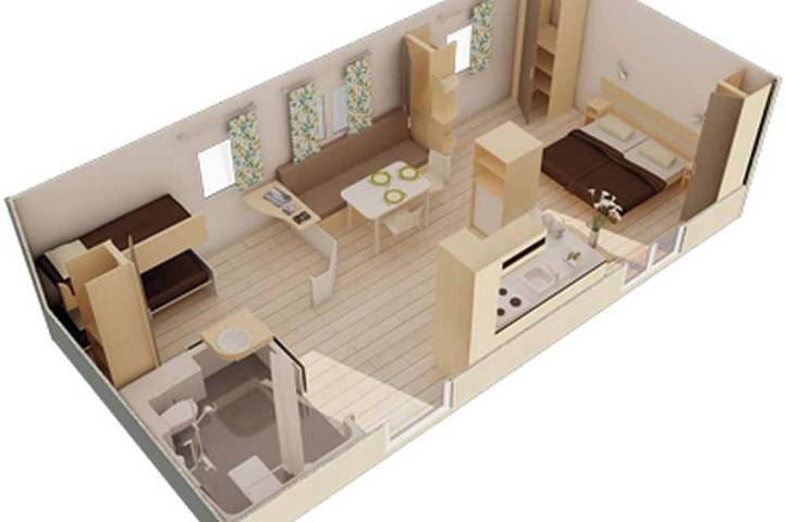 Camping pour 6 personnes