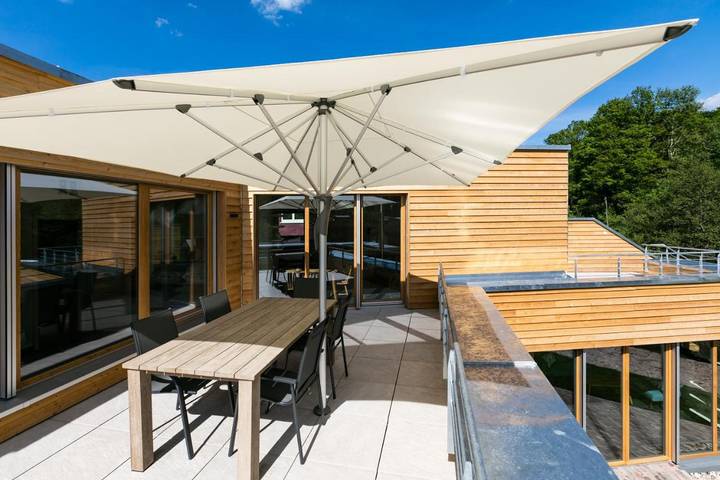 Ferienwohnung für 6 Personen, mit Balkon und Terrasse sowie Garten und Ausblick in Bad Herrenalb - 4
