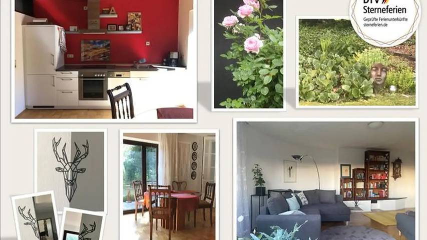 Ferienwohnung für 2 Personen, mit Garten