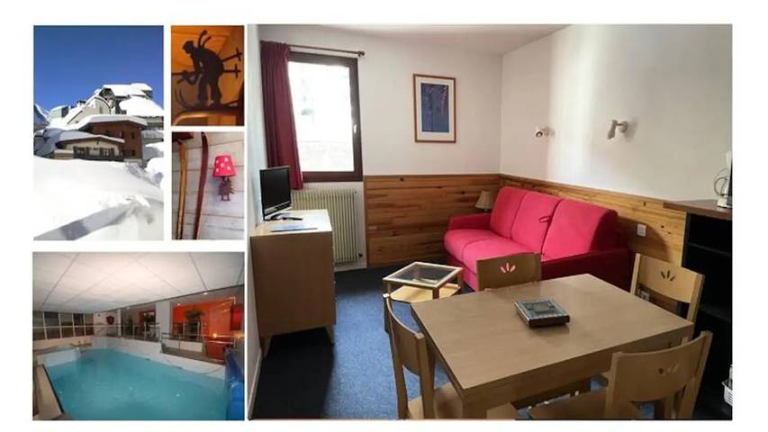 Chalet pour 5 personnes, avec piscine, animaux acceptés dans Gourette