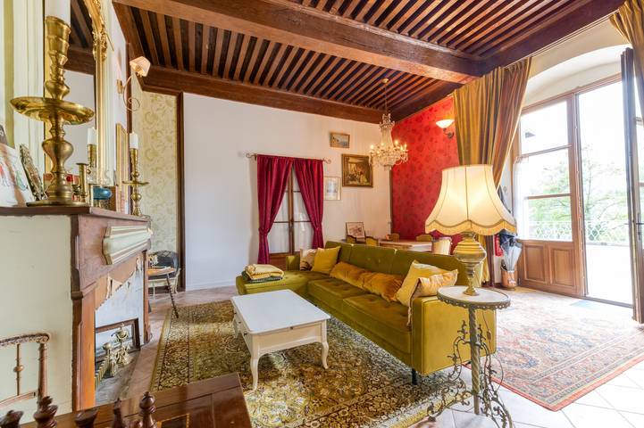 Apartamento entero, Apartamento 'La Galerie François 1er Au Château' con Wi-Fi in Saint-Martin-d'Uriage, Parque Nacional de los Ecrins