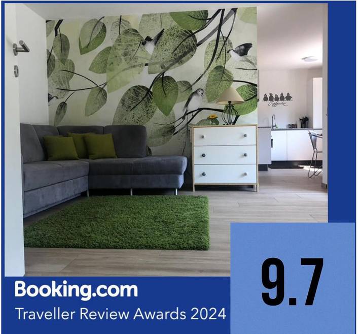 Appartement de vacances pour 4 personnes, avec terrasse et vue, animaux acceptés