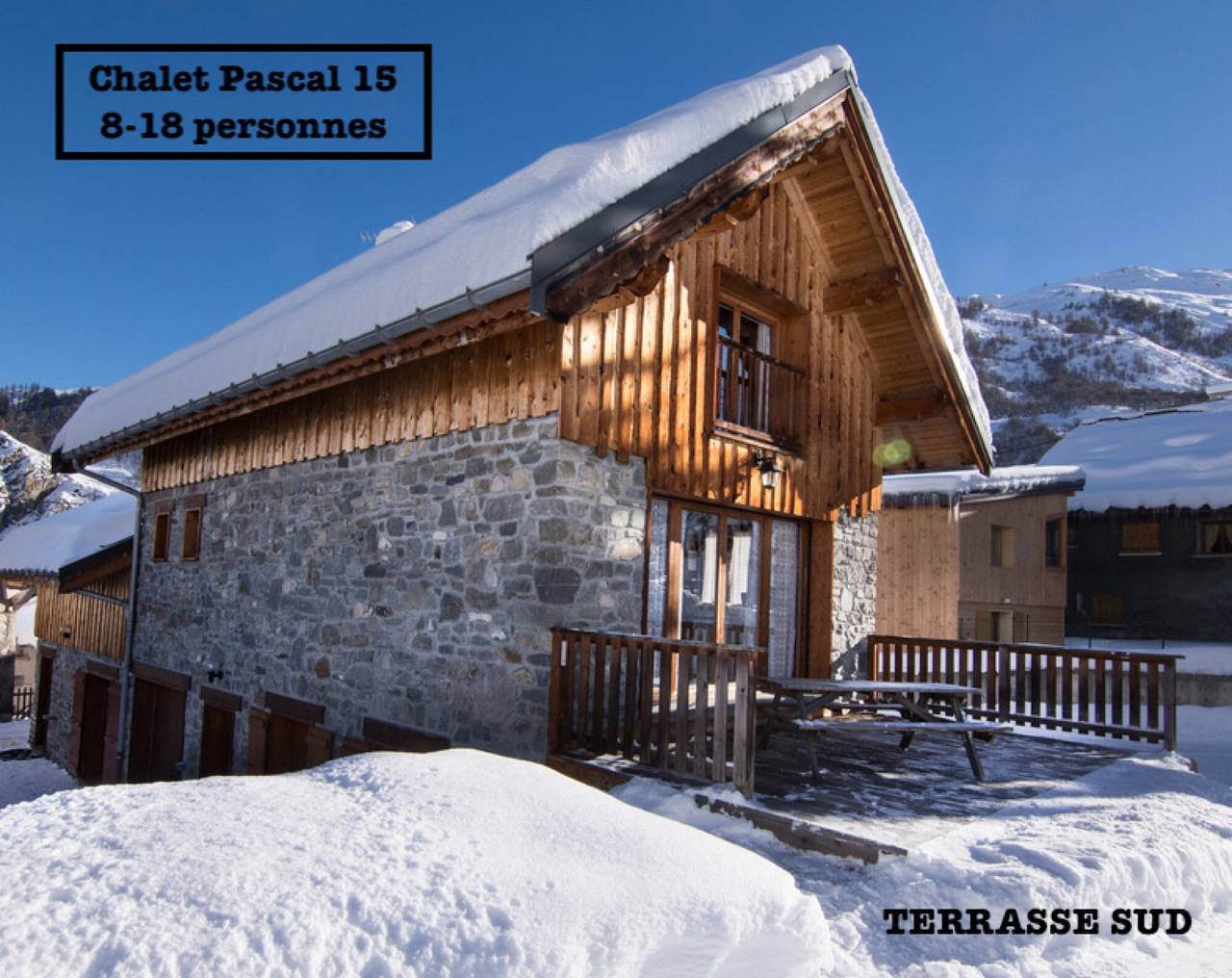 Chalet « Pascal 15 » avec vue sur la montagne in Valloire, Région de Saint-Jean-de-Maurienne