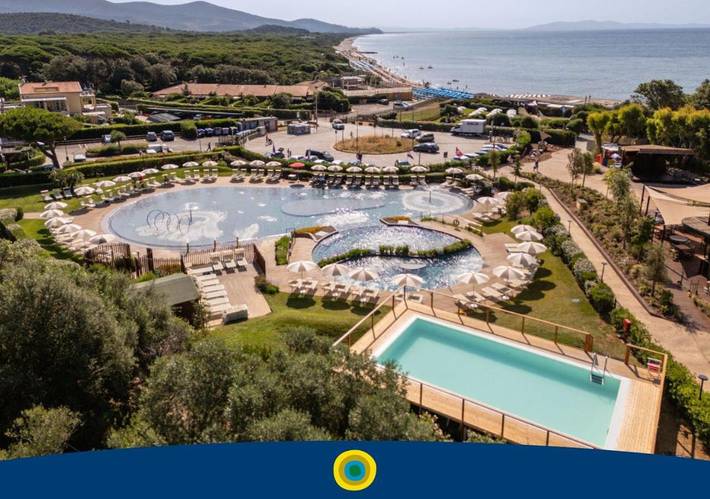 Campeggio per 2 persone, con piscina e giardino nonché panorama, con animali domestici - 1