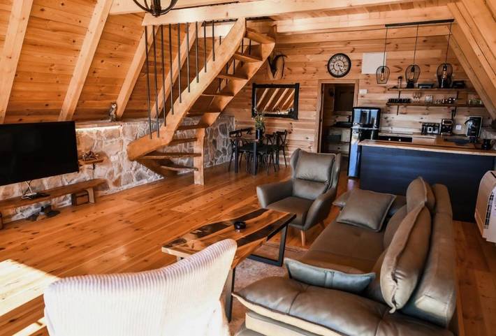 Chalet für 5 Personen, mit Ausblick und Sauna sowie Terrasse und Garten, mit Haustier in Montenegro - 4