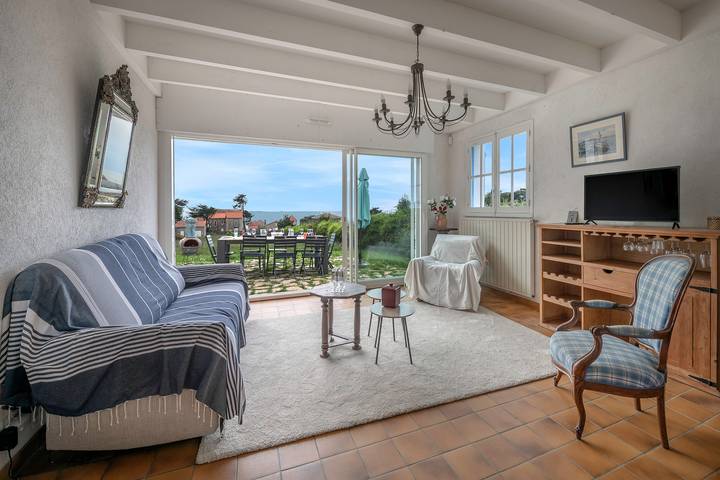 Maison de vacances pour 8 personnes, avec jardin