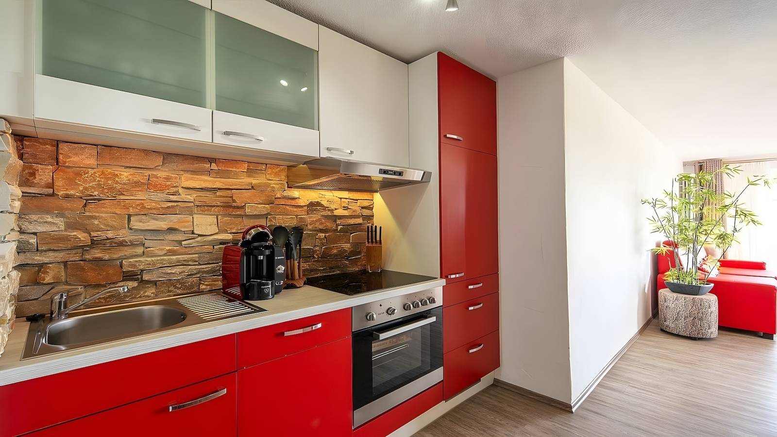 Ganze Wohnung, Ferienwohnung Maaridyll bis zu 6 Personen (54 m²) im Maarber Resort in Schalkenmehren am See in Schalkenmehren, Vulkaneifel
