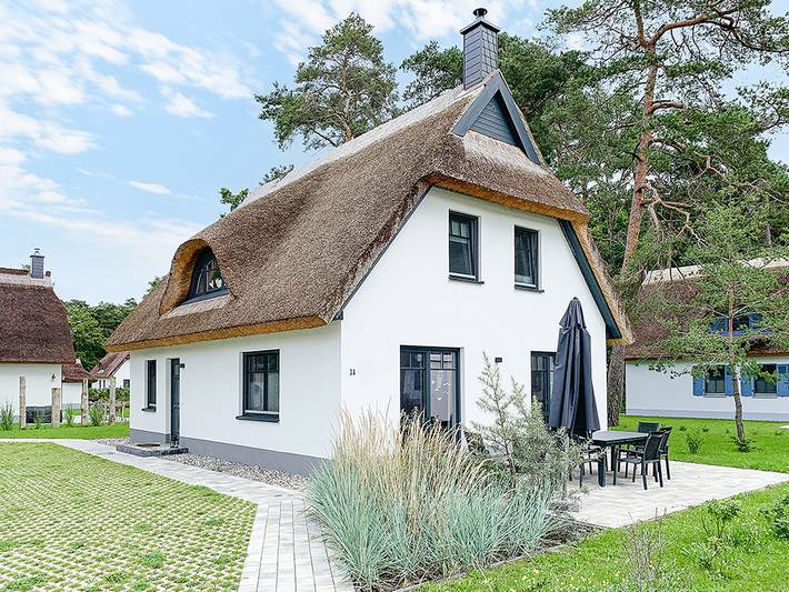Ferienhaus für 8 Personen, mit Sauna und Terrasse sowie Garten