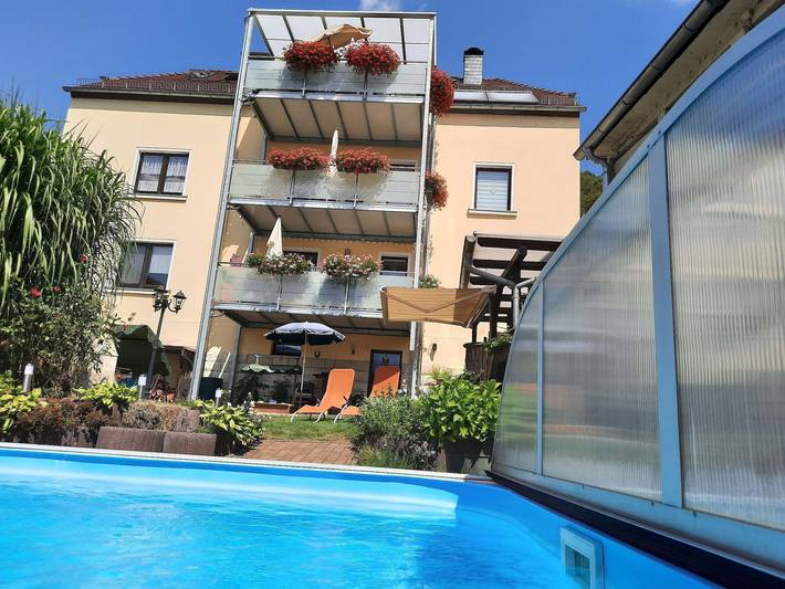 Ferienhaus für 6 Personen, mit Terrasse und Pool, kinderfreundlich in Sächsische Schweiz - 2