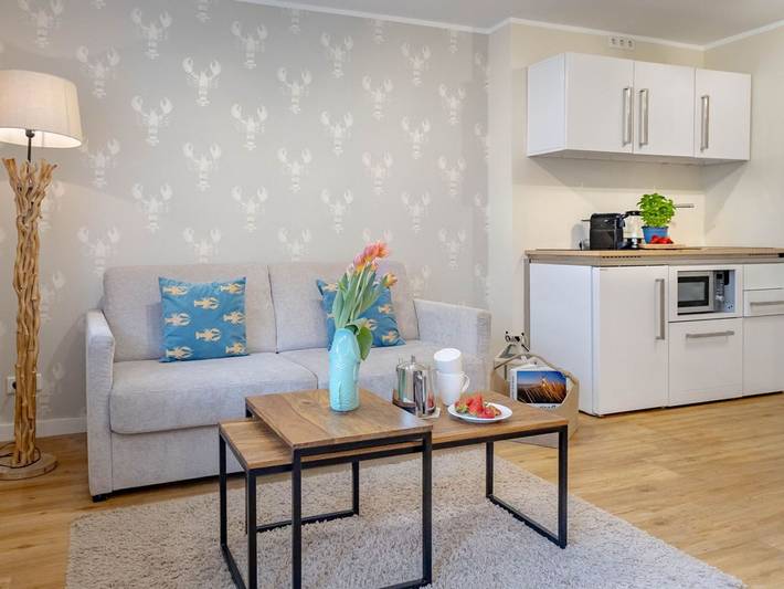 Ganze Ferienwohnung, Lobster - Perfekte Lage, direkt am Strand, für 2 Personen, gerne mit Hund. in Westerland, Sylt (Gemeinde)