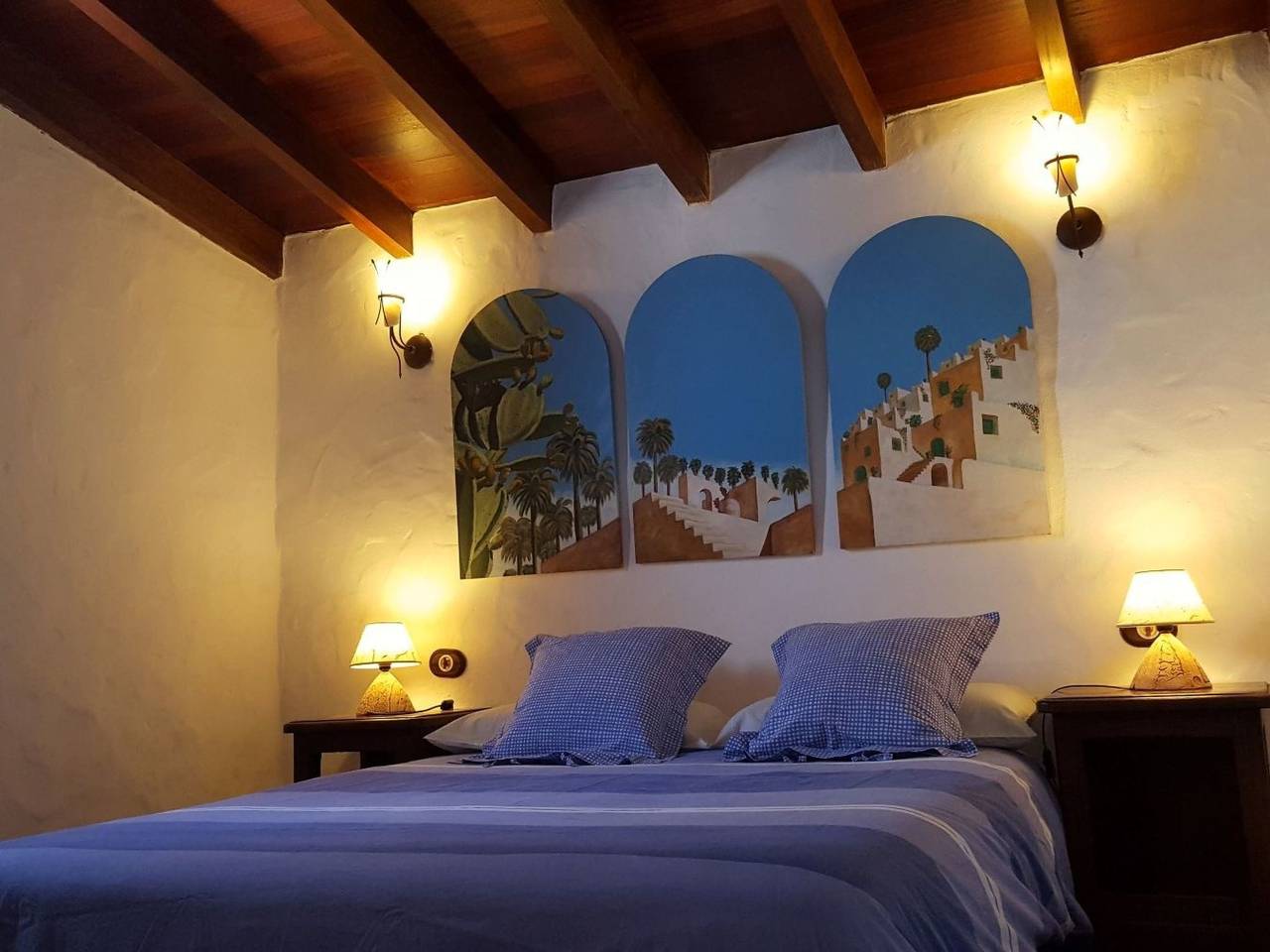 Die Schule von La Sorrueda in La Sorrueda, Santa Lucía de Tirajana