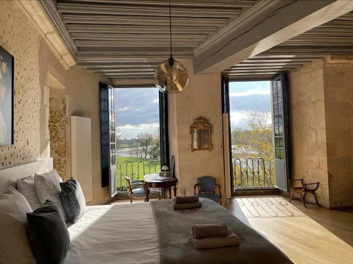 Maison d’hôte pour 2 personnes, avec Terrasse ainsi que Jardin et Vue