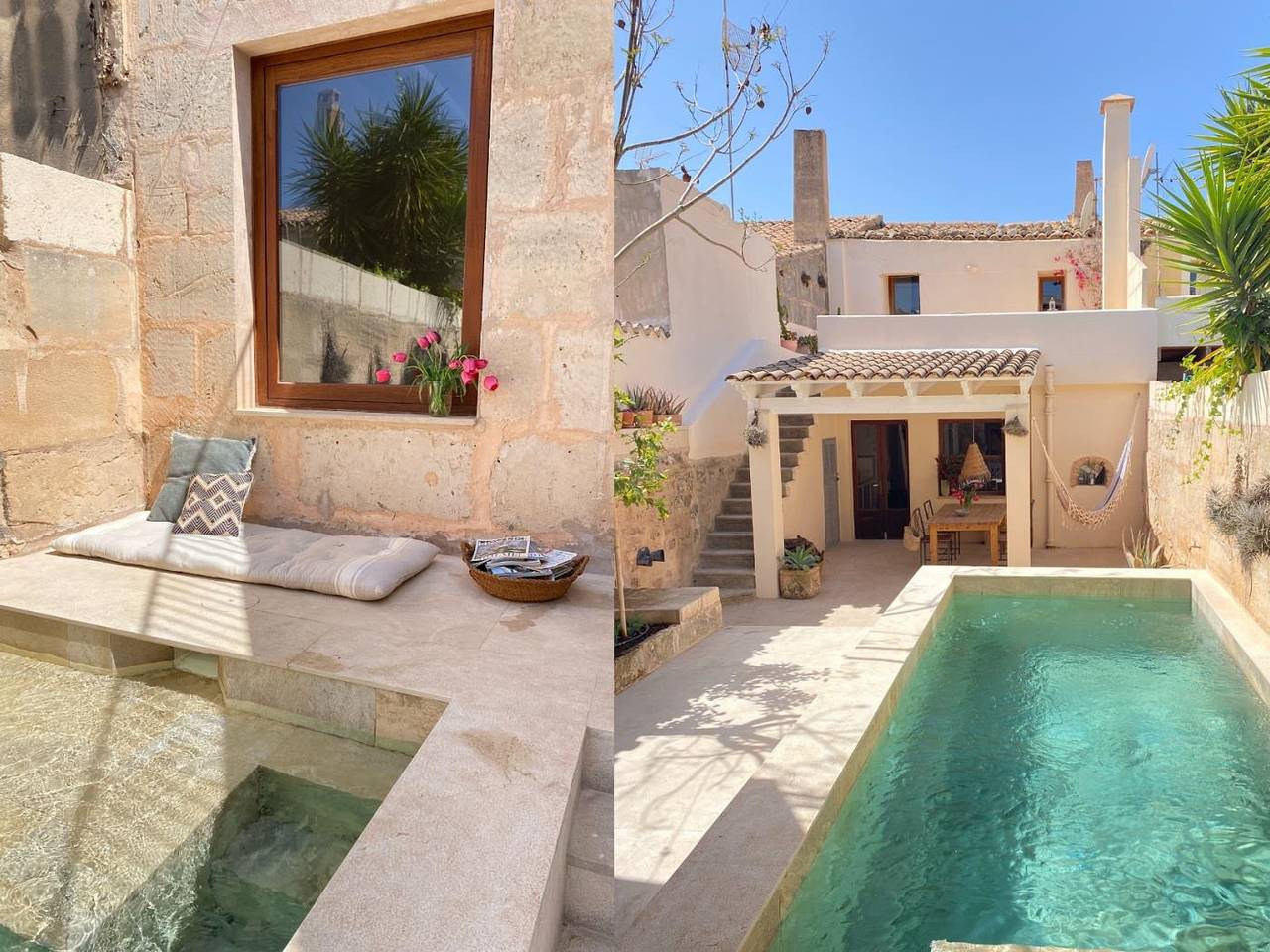 Ca Na Moltona charming house with private pool. Wifi in Ses Salines, South Majorca